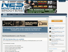 Tablet Screenshot of northeastshooters.com